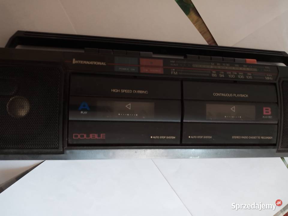 Radiomagnetofon ALC INTERNATIONAL Szczecinek sprzedam