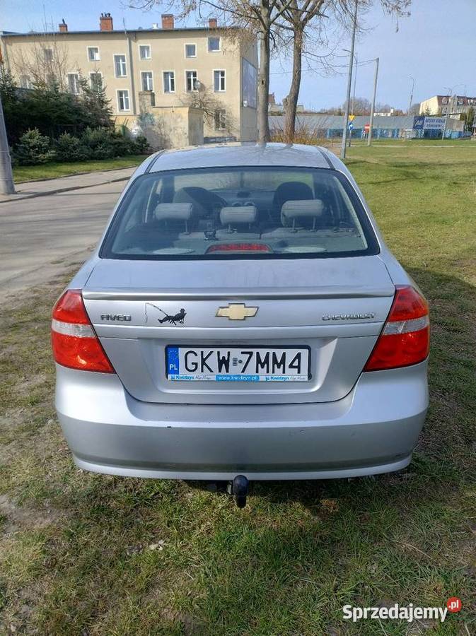 Chevrolet Aveo T 250 Sedan 12 B 2006r Pt i OC elektryczne lusterka warmińsko-mazurskie Elbląg