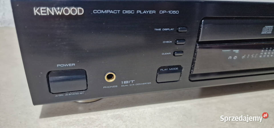 odtwarzacz kompaktowy CD player Kenwood DP 1050 Międzychód