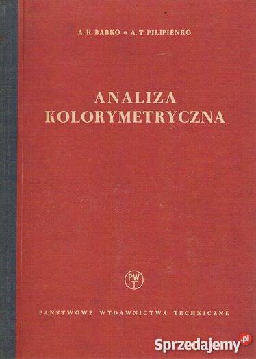 ANALIZA KOLORYMETRYCZNA Babko FA
