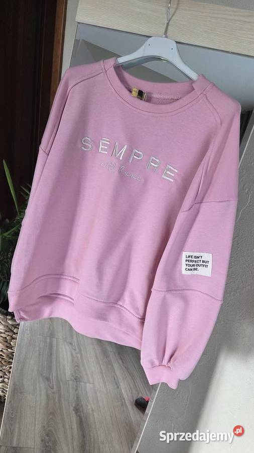 Nowa damska bawełniana bluza Pleszew