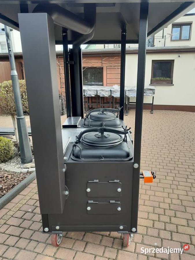 Gastronomiczny grill cateringowy węglowy Damasławek