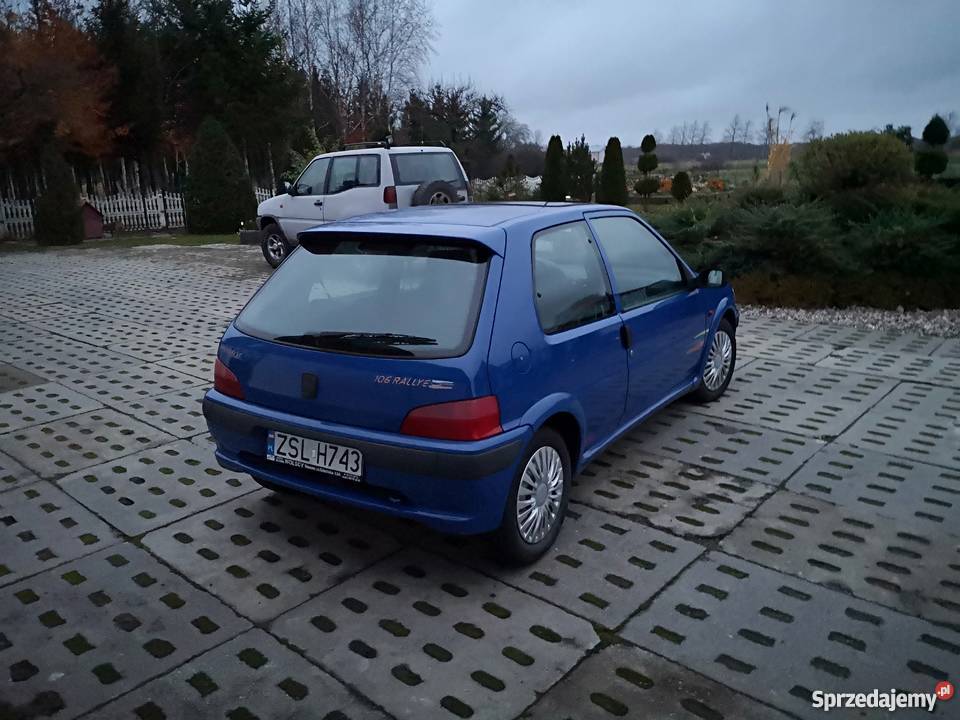 Peugeot 106 RALLYE bez rdzy 1400cm3 zachodniopomorskie Sławno sprzedam