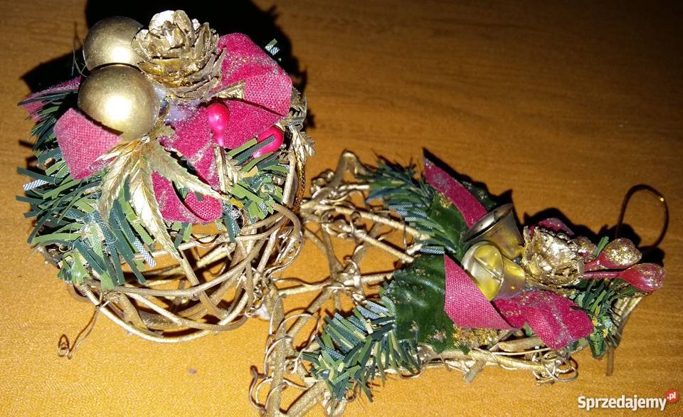 Ozdoby choinkowewiklinowe dekoracjeOzdoby na Łódź