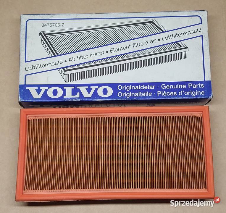 ORYGINALNY FILTR POWIETRZA VOLVO 440 460 1 TURBO Powietrza Mielęcin sprzedam