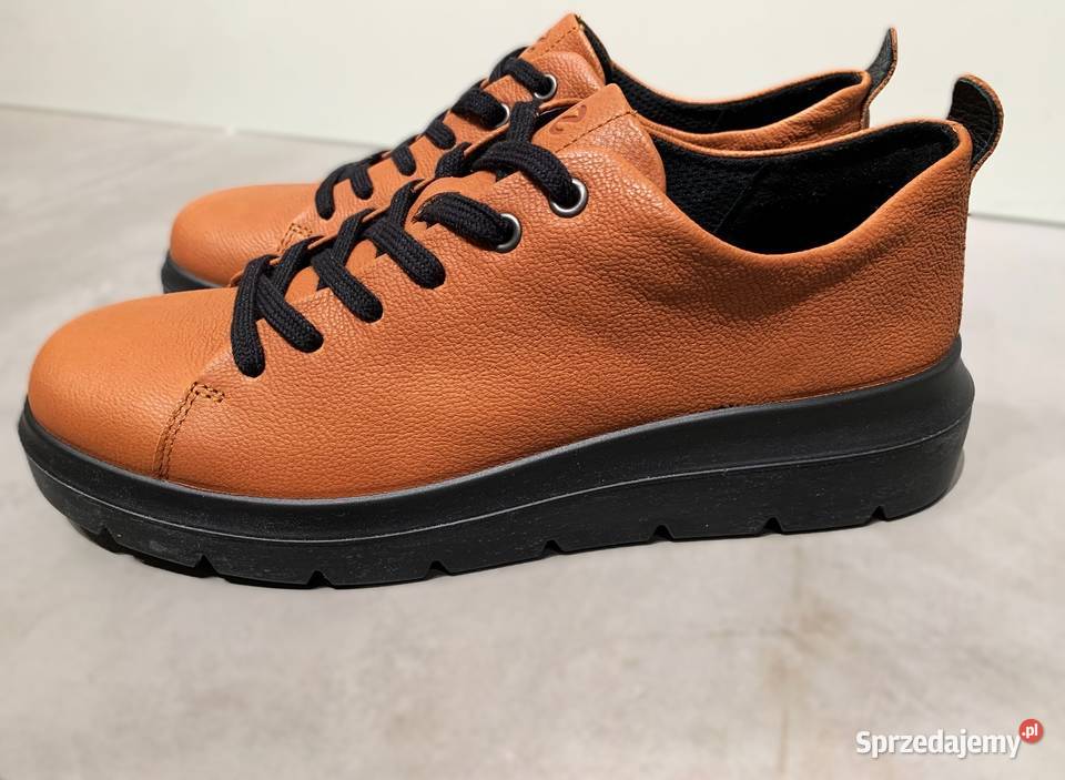 ECCO Nouvelle damskie skórzane sneakersy odcień skóra mazowieckie Warszawa