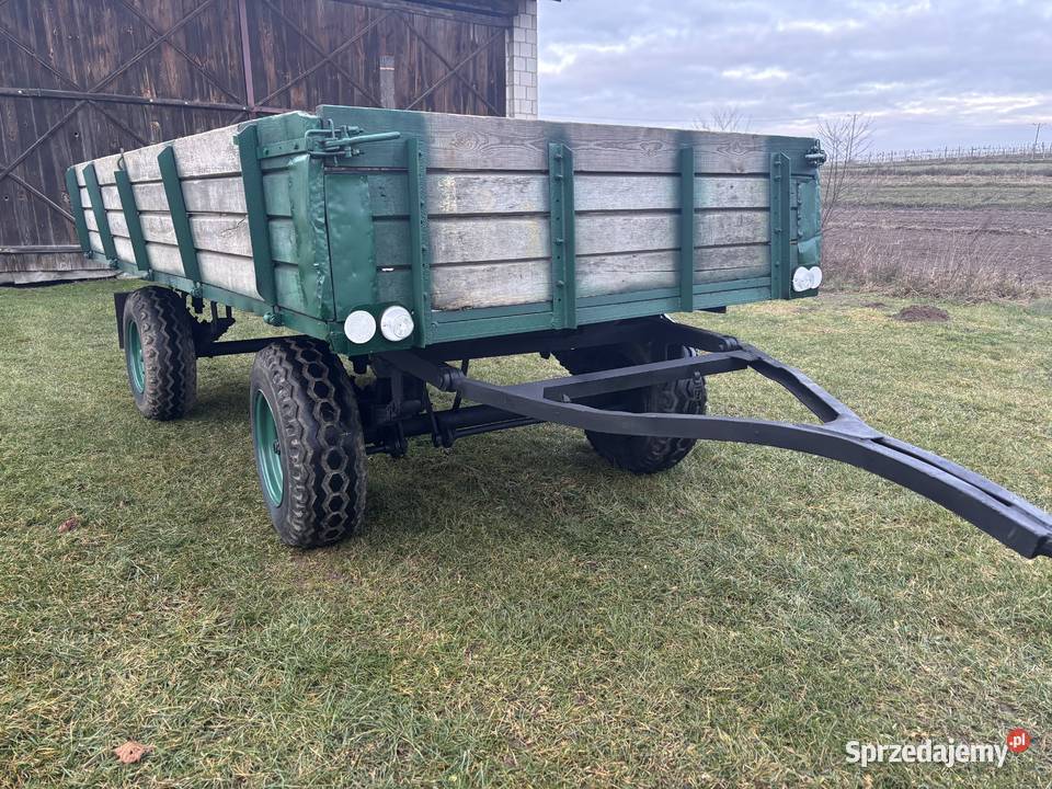 Przyczepa rolnicza nieuszkodzony Janów Lubelski
