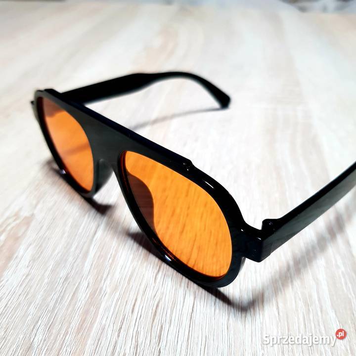 Piękne męskie okulary unisex nowość 2026 owalne Lublin