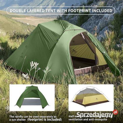 Namiot Naturehike 3 Osób na Wędrówki lekki Zawiercie