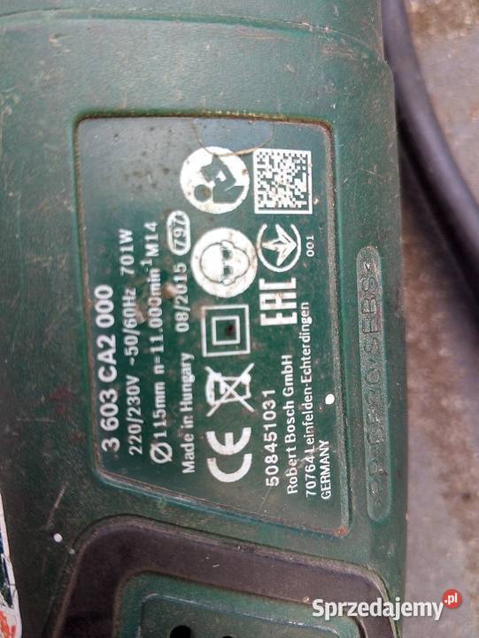 Sprzedam szlifierke kątową Bosch Grójec sprzedam