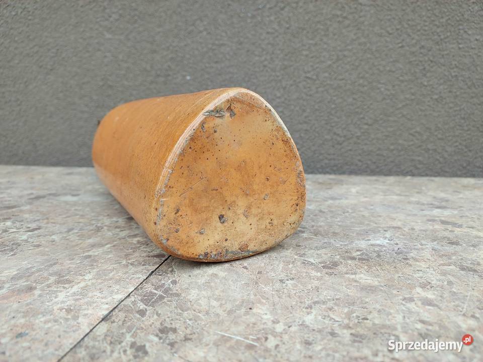 6 Stara ceramiczna butla nietypowa trójkątna z pomorskie sprzedam