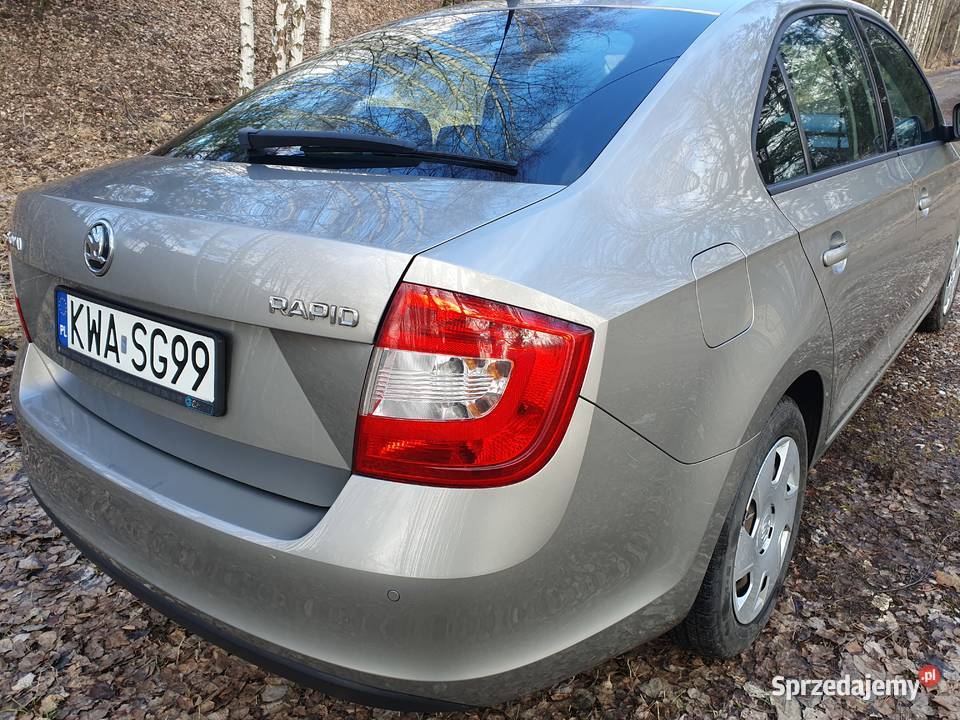 SKODĘ RAPID 12 TSI 2015 147 Krajowy Oryginał benzyna Katowice