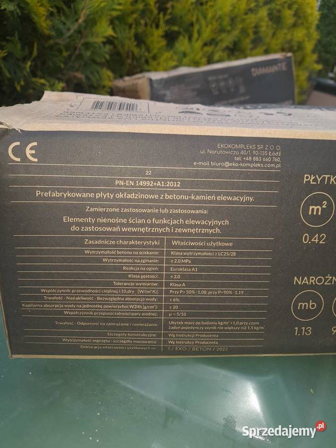 Płytki kamień elewacyjny