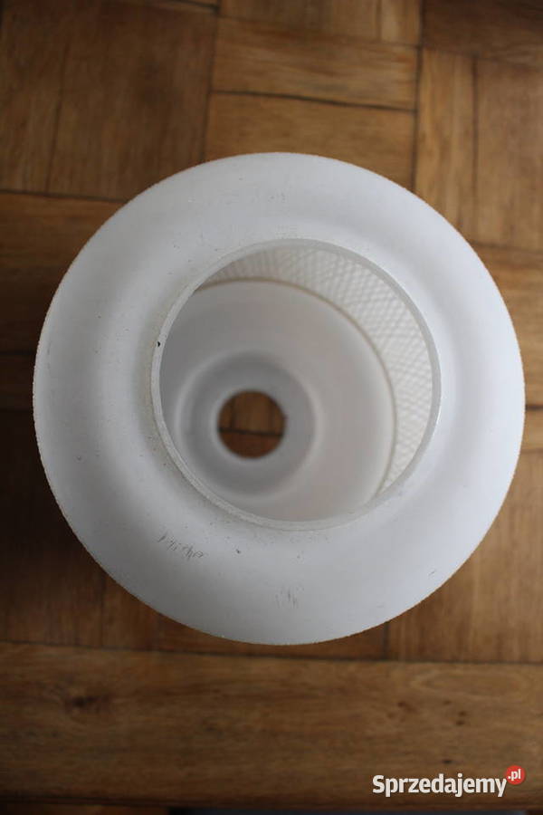 klosz szklany prl Kalisz