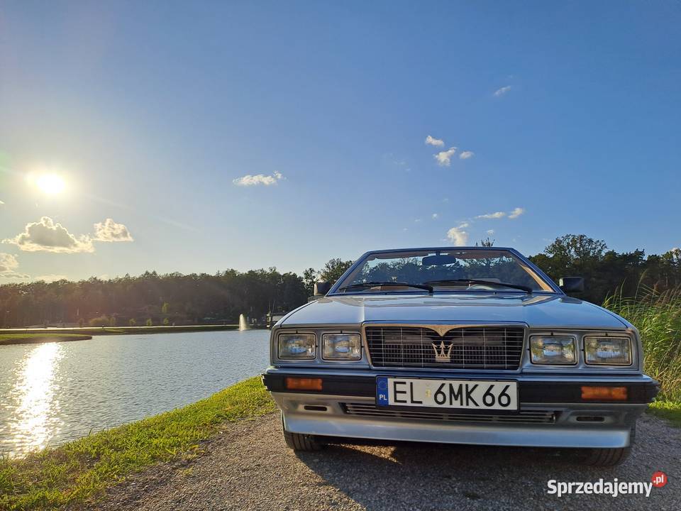 Maserati Biturbo Spyder Zagato Cabrio Piękne lakier metallic