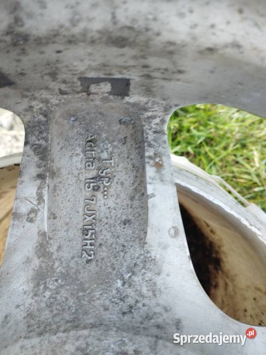 Alufelgi 15 4x1143et38 4 Opony i felgi Kraków sprzedam