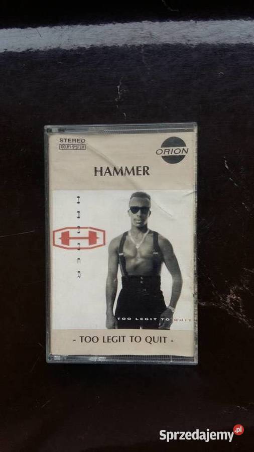 Kaseta magnetofonowa Mc Hammer too legit to quit Siemiatycze
