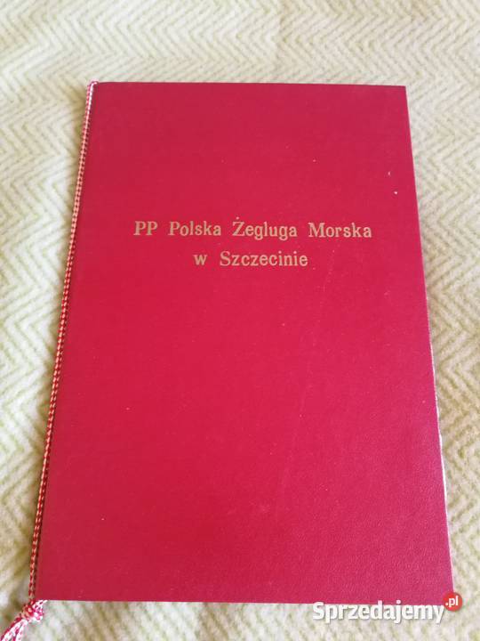Dyplom Honorowy PŻM Szczecin 1981 r PRL Polska