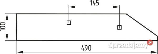 Płoza prawa przednia VIS23 XXL 1067910030 małopolskie