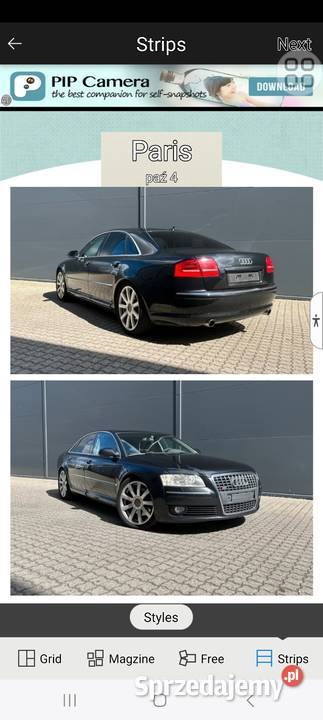 Auto A8 42 B Quatro radio A8 Motoryzacja Trzebiatów