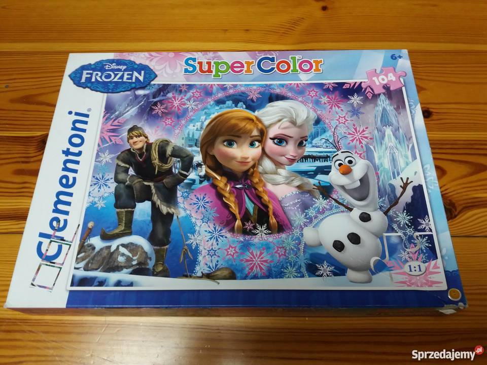 Puzzle komplet 3 sztuki Frozen My Little Pony dolnośląskie Jelcz-Laskowice