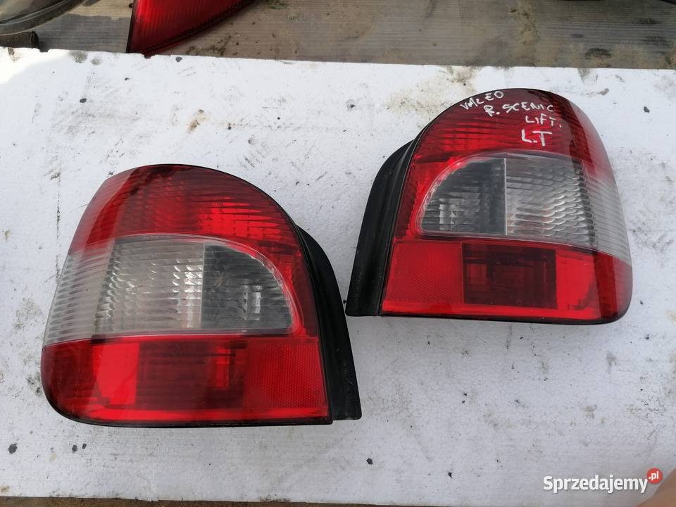 Lampy Tył Komplet Renault Scenic 1 Lift Pogorzelec
