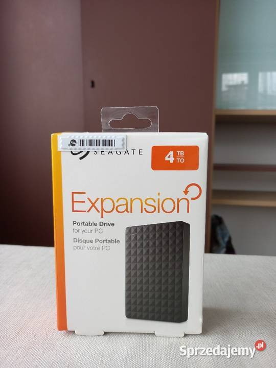 Dysk zewnętrzny Seagate 4TB HDD 25 cala zewnętrzny Komputery i Akcesoria Tomaszów Lubelski