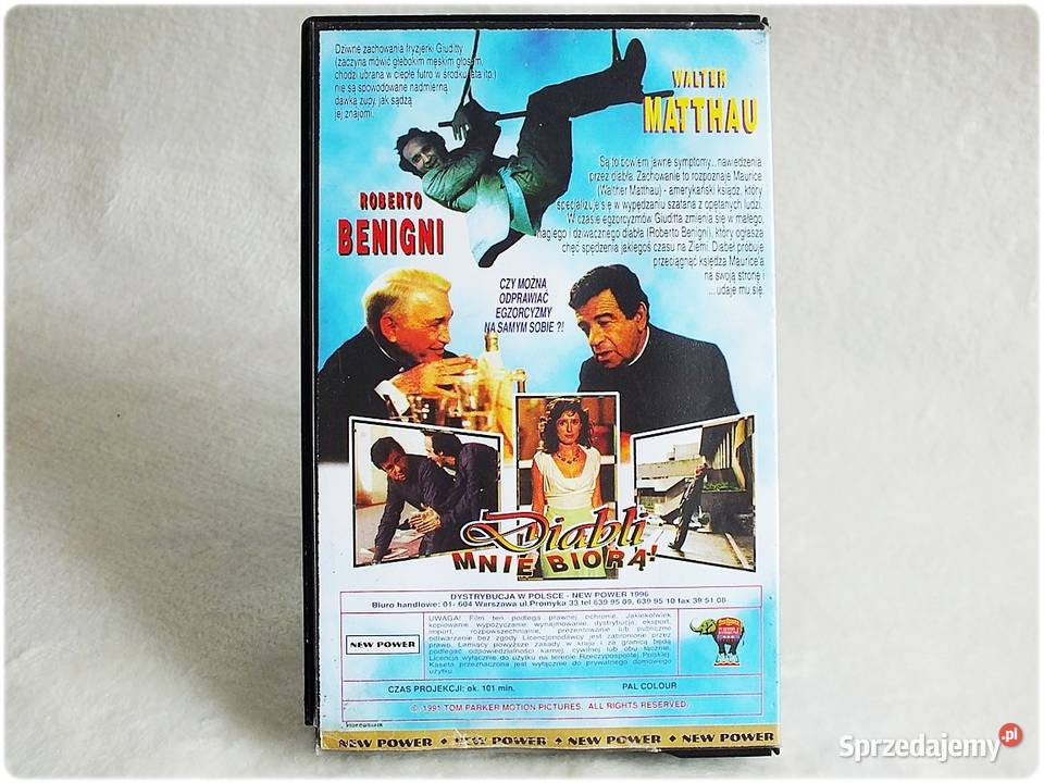 Kaseta VHS Diabli mnie biorą Film na Video Żary