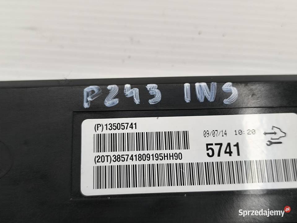 MODUŁ NAWIEWU KLIMATYZACJI OPEL INSIGNIA A KOMBI osobowe