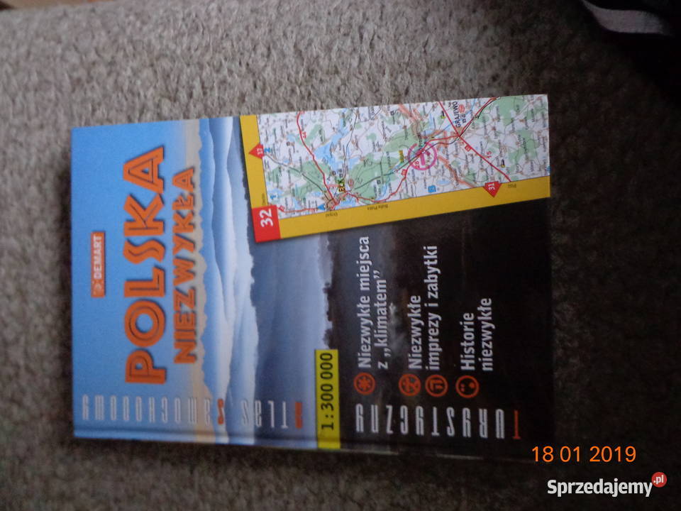 Polska niezwykła Turystyczny atlas samochodowy łódzkie Łódź