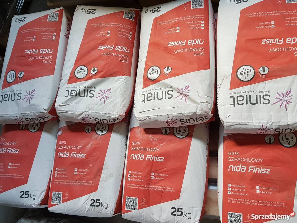 Nida Finisz25 Gips Szpachlowy