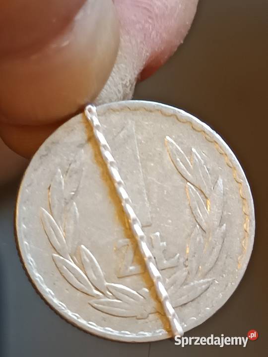 Sprzedam monetę 1 zloty 1974 mała skrętka lubelskie Chełm sprzedam