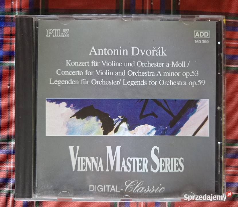 Antonin Dvorak Vienna Master Series CD małopolskie Kraków