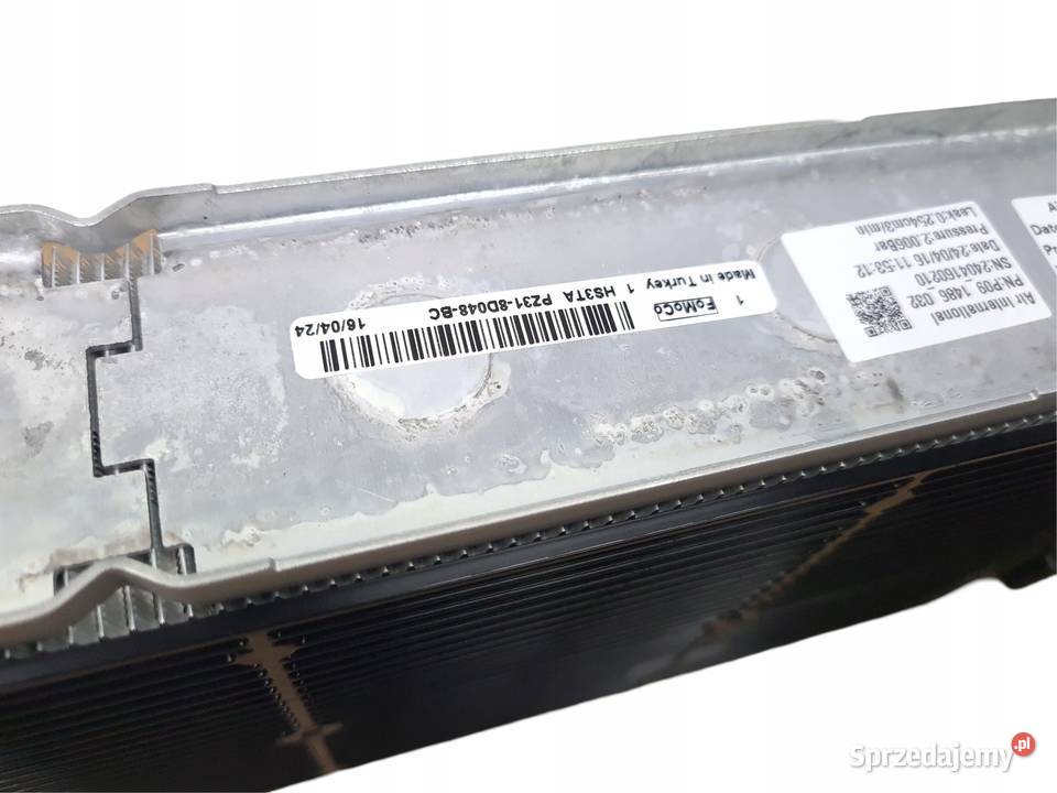 INTERCOOLER Ford Custom mk2 25 HYBRID PHEV HEV Chłodnice powietrza (intercoolery) sprzedam