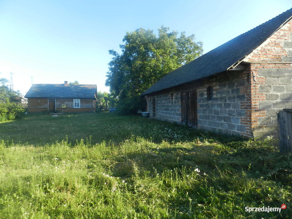 Dom działka Niewirków drewno lubelskie Niewirków