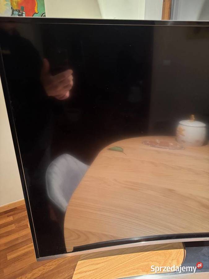 Samsung UE49KU6640SXXH Curved uszkodzony Dąbie sprzedam
