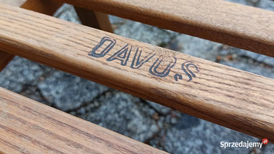 Sanki drewniane Davos Wrocław