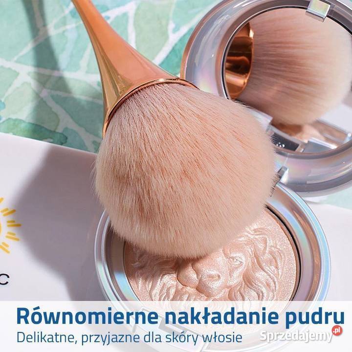 Pędzelek kosmetyczny do pudru makijażu 55 x 20 mazowieckie Płock