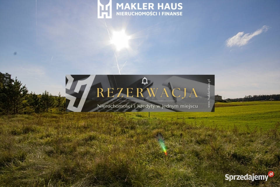 Działka 3001 m2 z warunkami zabudowy Węgielnia