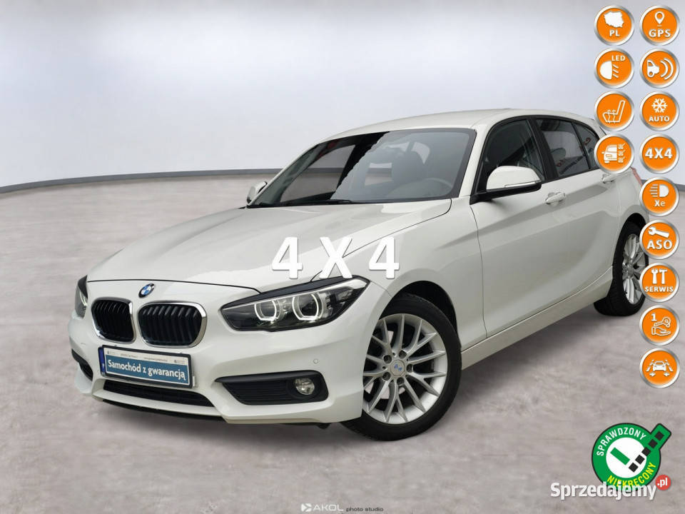 BMW 118 Serwis ASO bogata b ładna Gwarancja światła LED Zgierz