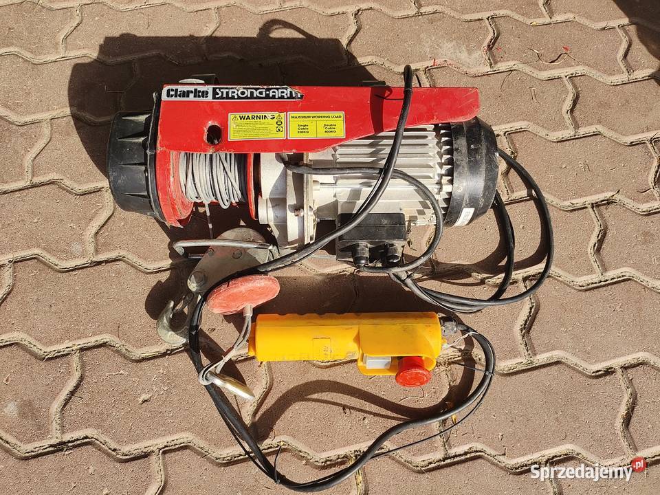 Wyciągarka linowa elektryczna Kamień Pomorski