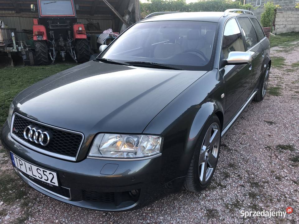 Audi RS6 C5 Daytona Grau Avant super stan automatyczna RS6 Jędrzejów
