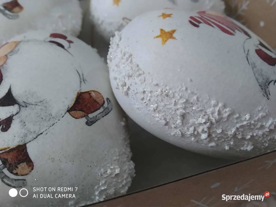 Świąteczny zestaw 4 bombek Bytom
