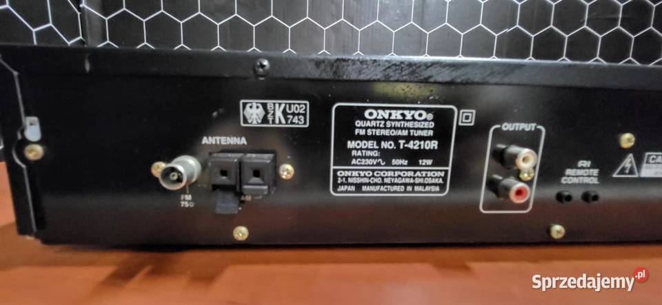 Onkyo T4210R stereo tuner sprzedam