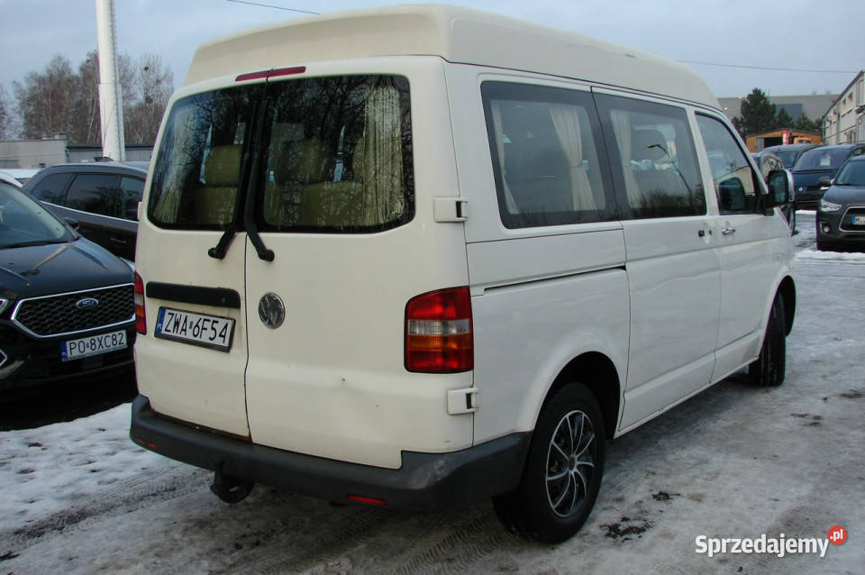 Volkswagen Multivan 25 TDI 170 Ful biały wielkopolskie Piła