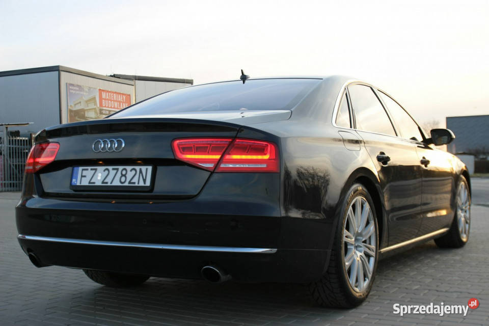 Audi A8 2010r 42 FSI Benzyna QuaTTRO 20 D4 2010 przyciemniane szyby Nysa