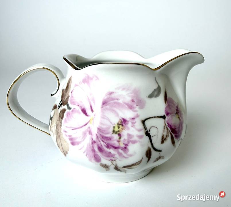 Pękaty mlecznik Ilmenau Porcelana NRD Motyw Porcelana i szkło Kraków