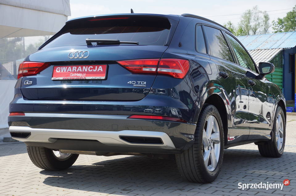 Audi Q3 20 TDI CR 190 4x4 STronic Webasto przyciemniane szyby Nowy Sącz
