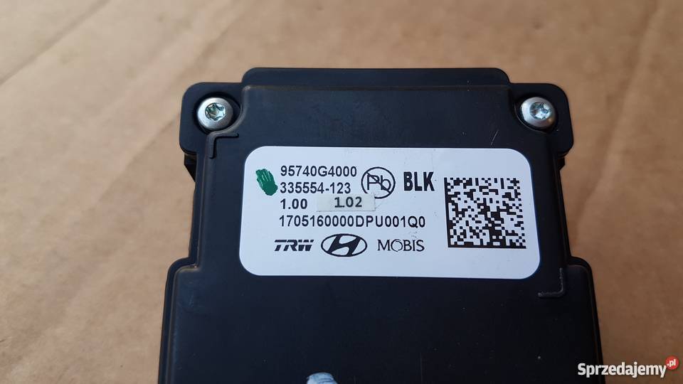 Hyundai i30 kamera przednia asystent pasa ruchu Rok produkcji 2017 Układ elektryczny Legnica