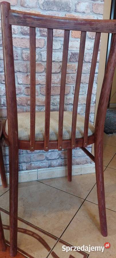 Krzesła z czasów PRL lata 70 Piła